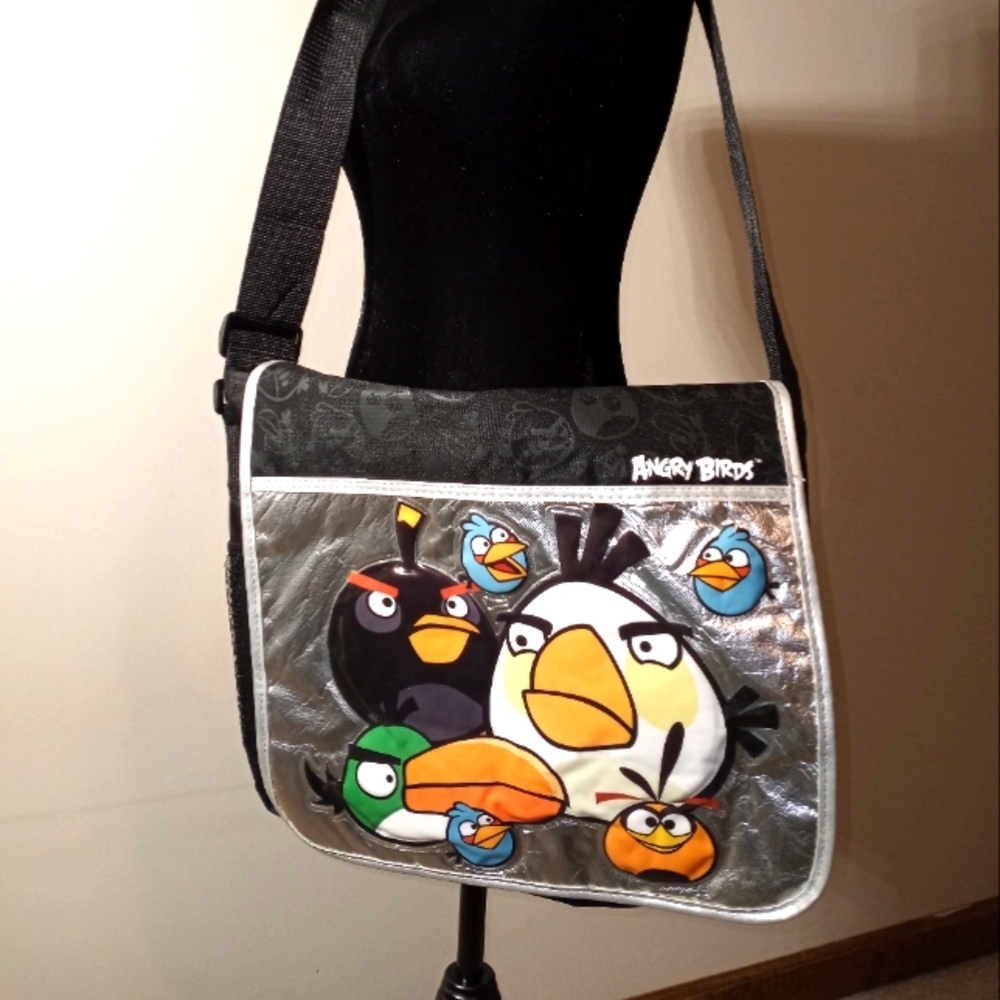 Anger bird's messenger bag 16 by 12